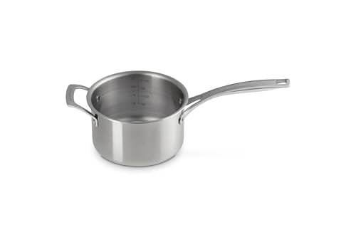 Le Creuset Stainless Steel Essential Saucepan, 3qt