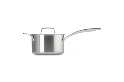 Le Creuset Stainless Steel Essential Saucepan, 3qt