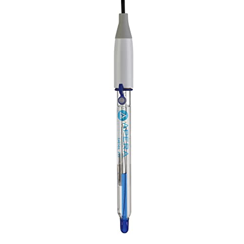 Apera Instruments, LLC-AI3101 LabSen 211 Glass-Body pH Electrode for General Water Solutions, Impact-Resistant Sensor, TRIS Buffer Compatible, BNC Connector