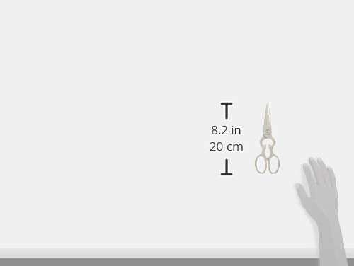 All-Clad Tools and Accessories Stainless Steel Kitchen Scissors 7.5 Inch Kitchen Tools, Kitchen Hacks Silver