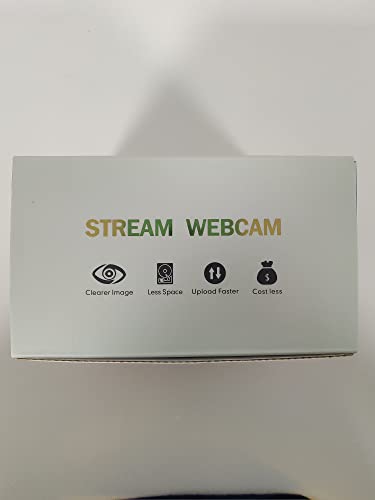 Angetube Streaming 1080P HD Webcam Built in Adjustable Ring Light and Mic. Advanced autofocus AF Web Camera for Google Meet Gamer Facebook YouTube Streamer