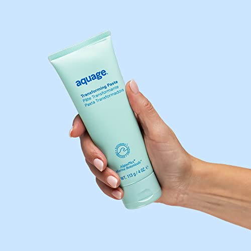 Aquage Transforming Paste, Ultra-Firm Hold Texturizer, Combines Flexibility of a Wax With The Hold of Hairspray, 4 oz.