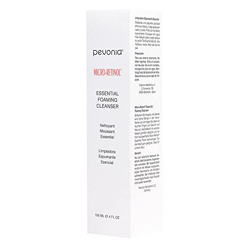 Pevonia Micro-Retinol Essential Foaming Cleanser, 4 Fl Oz
