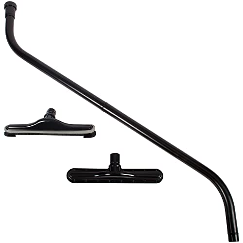 Cen-Tec Systems 98053-AZ Commercial Cleaning Kit with 2-Piece S-Wand and Vacuum Tools, Black