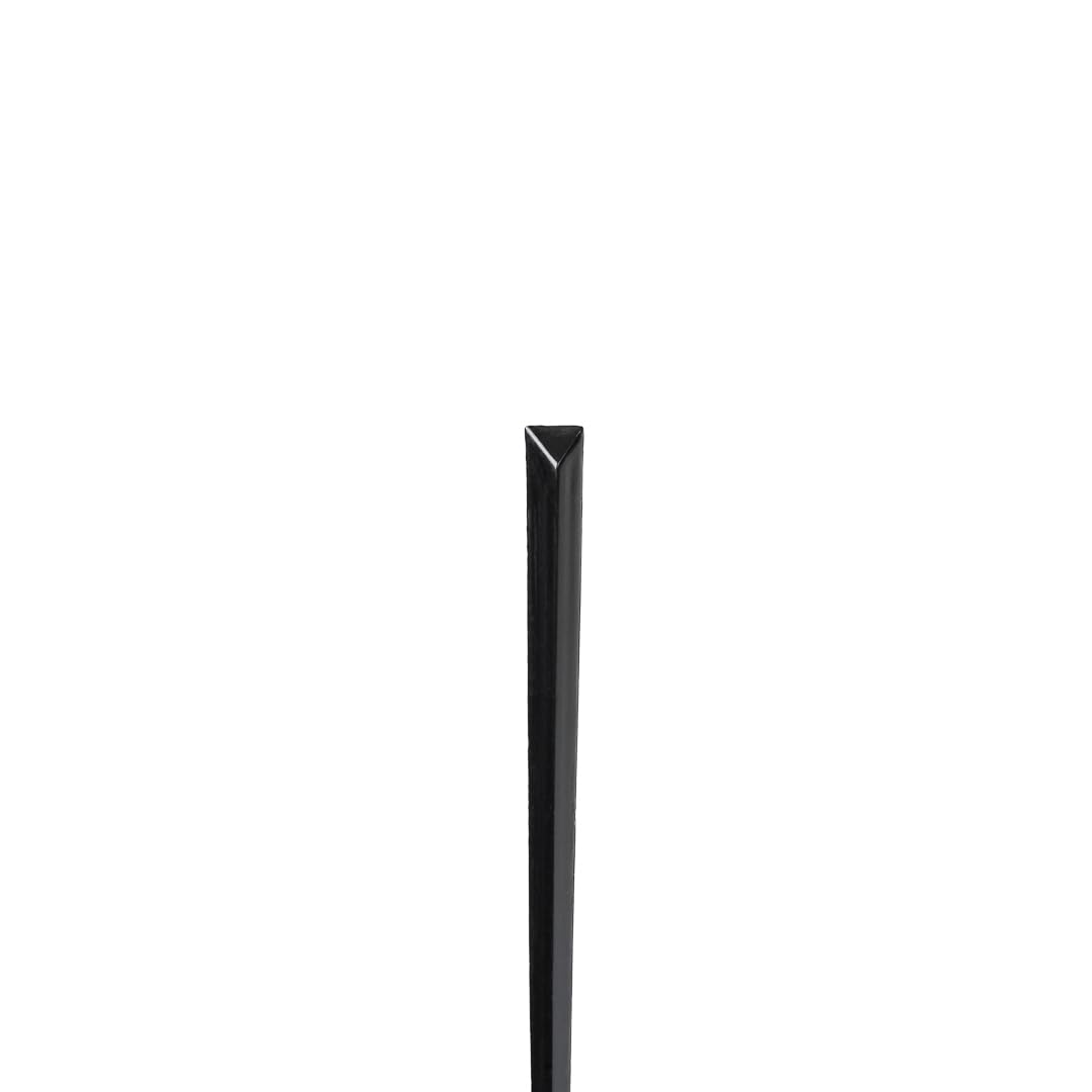 Restaurantware 4 Inch Prism Picks 1000 Disposable Cocktail Picks - Sharp Point Sturdy Black Plastic Fruit Picks For Barbeques Parties Or Buffets Serve Appetizers or Desserts