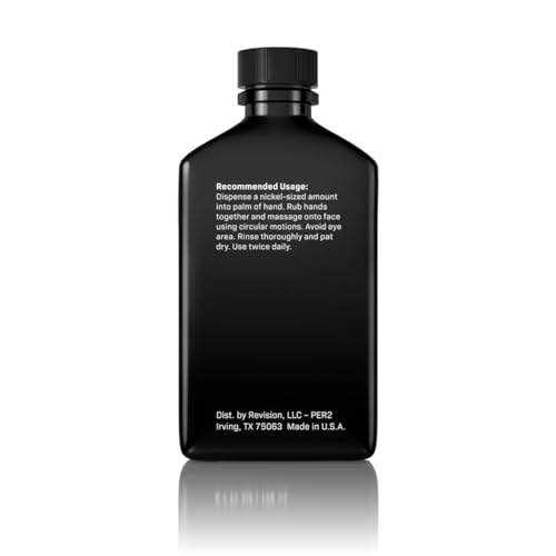 Revision Skincare Papaya Enzyme Cleanser, Energizing Facial Cleanser with Salicylic Acid, Soothing and Exfoliating, 3.4 fl oz