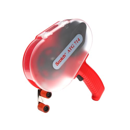 3M 714 1/4" ATG Adhesive Applicator: For 1/4" ATG tape (Red)
