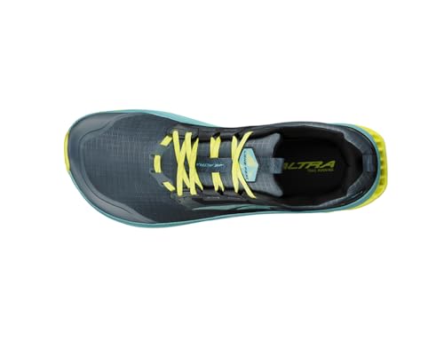 ALTRA Men's Lone Peak 8 Trail Running Shoe, Black/Green, 10
