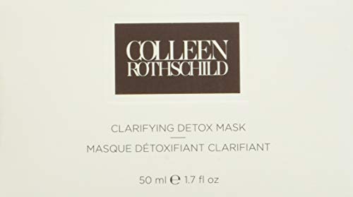COLLEEN ROTHSCHILD Clarifying Detox Mask | Draws Out Pore-Clogging Impurities | Promotes Clear Skin | Formulated With Charcoal, Vitamin C & Glycolic Acid (1.7 fl oz)