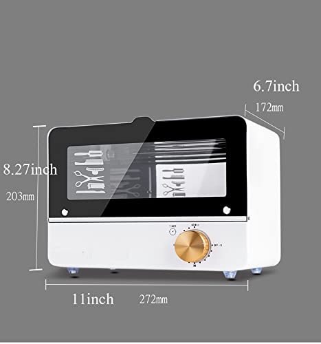 AOBOO 6L Nail Tool Sterilizers UV Cabinet 360 Range Timing cleaner For Towel Mobile Phones Nails Art Tool Equipment Haircuts Salons Mobile Phones Personal Care Products Used at Home