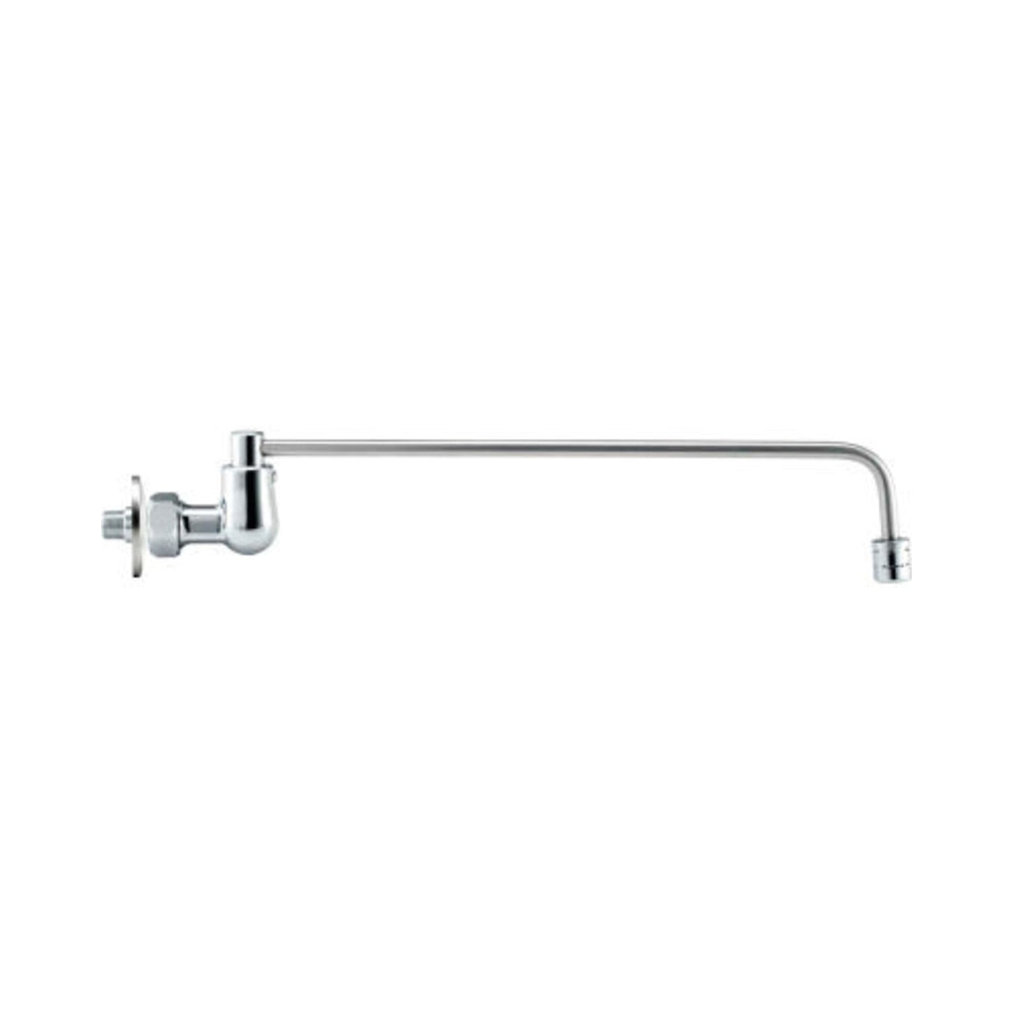 Krowne 13-222L Krowne Silver Series Wok Faucet, Splash-Mounted, 12" spout, 3/8" Inlet, Low Lead Compliant