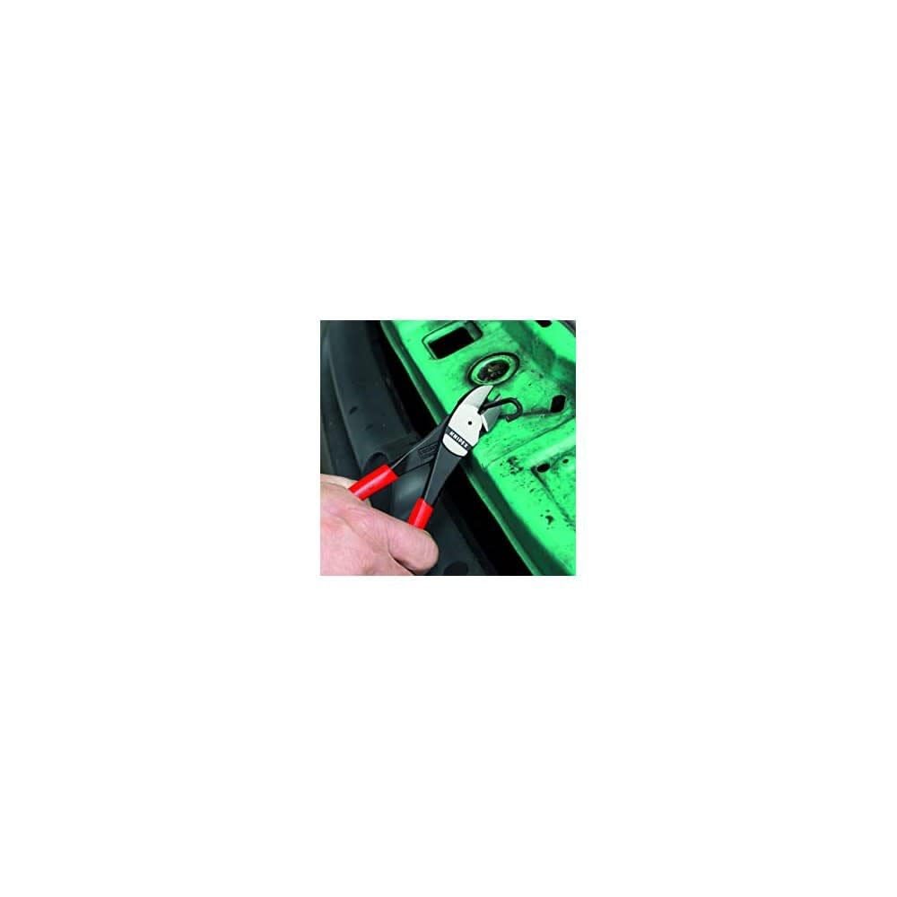 KNIPEX Tools 74 08 200 SBA InsulatedHigh Leverage Diagonal Cutters, 8-Inch
