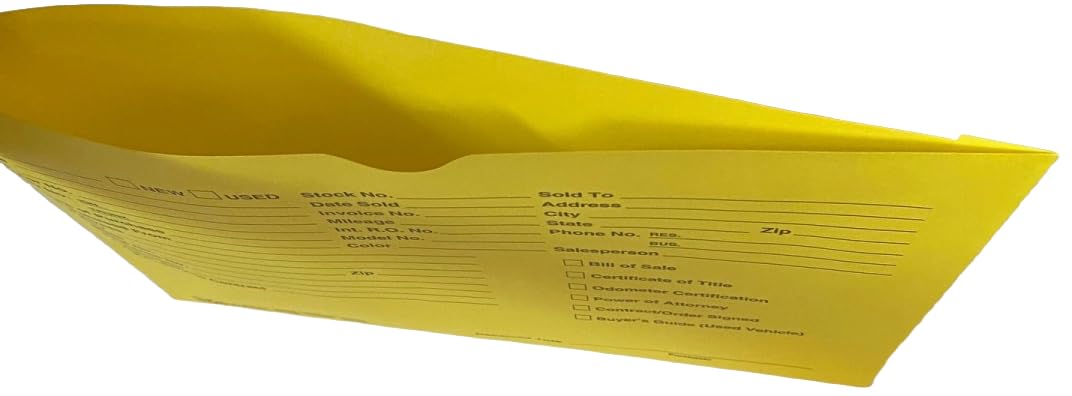 A Plus Car Dealer Jackets DSA-546 Yellow #5110 Quantity 100