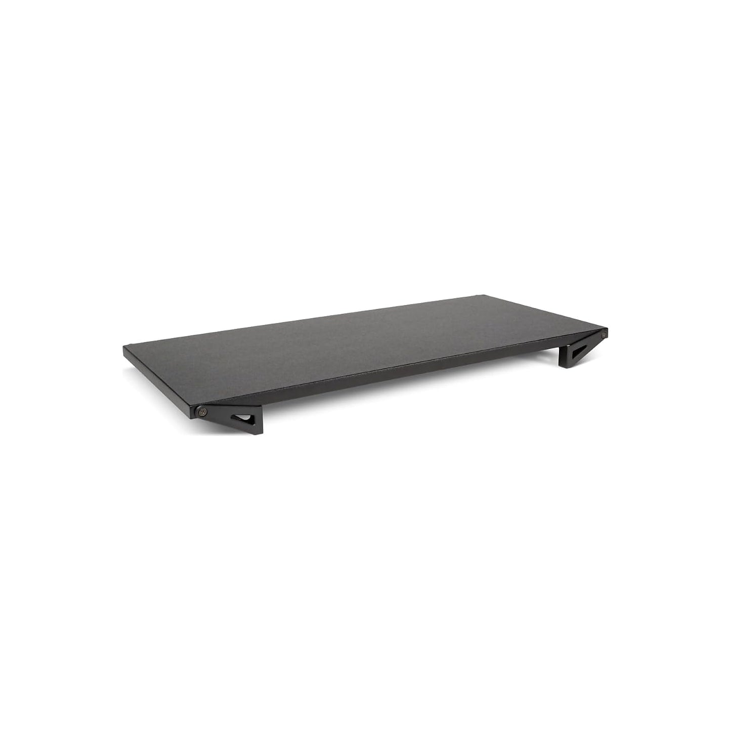 Allsop Lo Riser Monitor Stand, for 32" Monitors, 24" X 11" X 2" to 3", Black, Supports 30 Lb