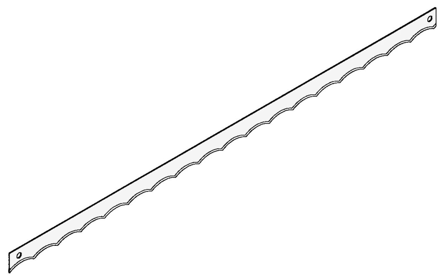 National Band Saw Slicer Blade, 32 Pack - Bread Slicer Replacement Blades, Compatible with Oliver Models 703, 711, 732, 758, 777, 797, Replaces 797-0029-1, Durable Precision Slicing Performance
