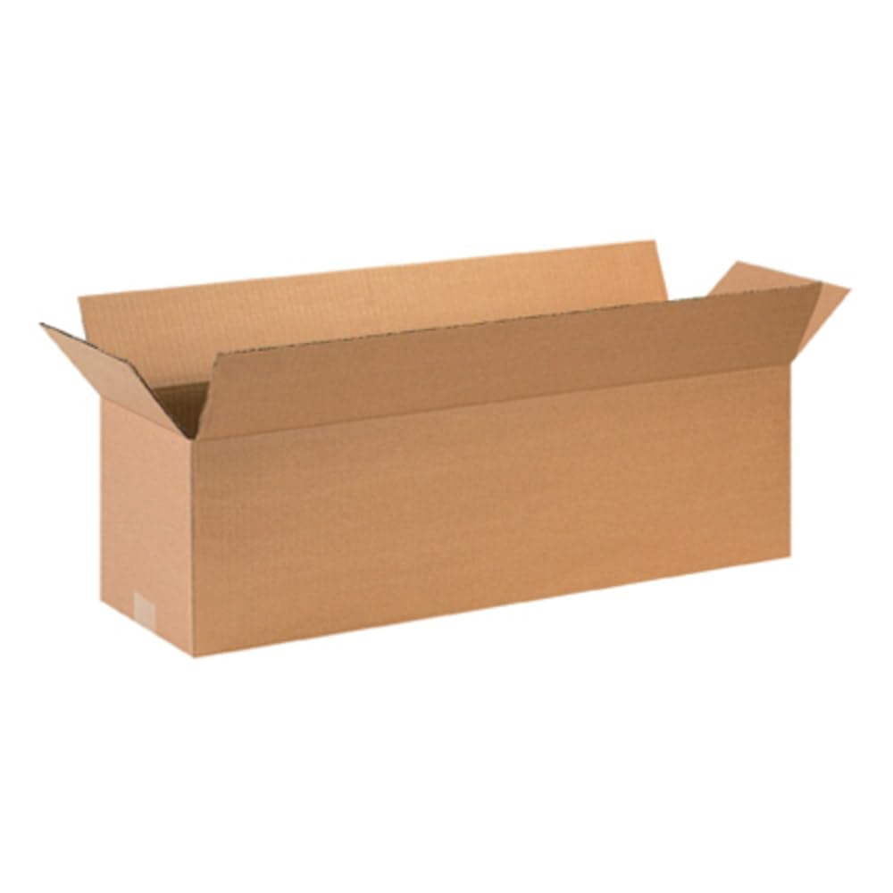 BOX USA Shipping Boxes Long 26"L x 8"W x 8"H 25-Pack - Corrugated Cardboard Box for Moving, Mailing, Packing, Packaging and Storage