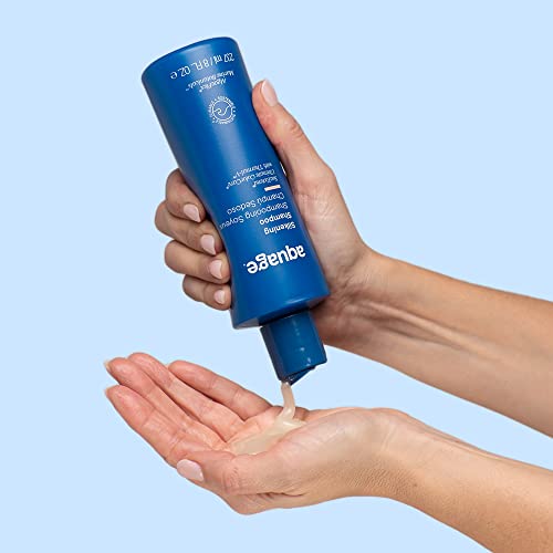 Aquage SeaExtend Silkening Shampoo, Smoothes and Silkens Coarse, Curly Hair, 8 oz.