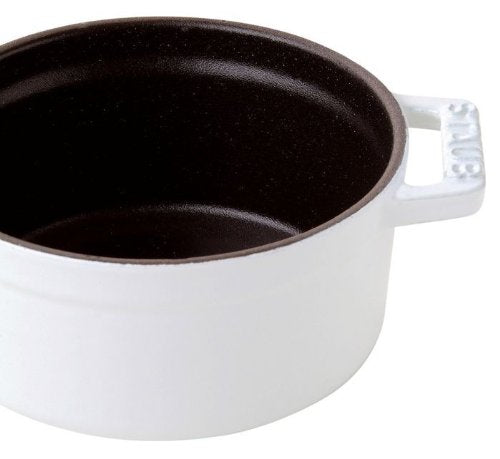 4-Qt. Round Dutch Oven Color: White