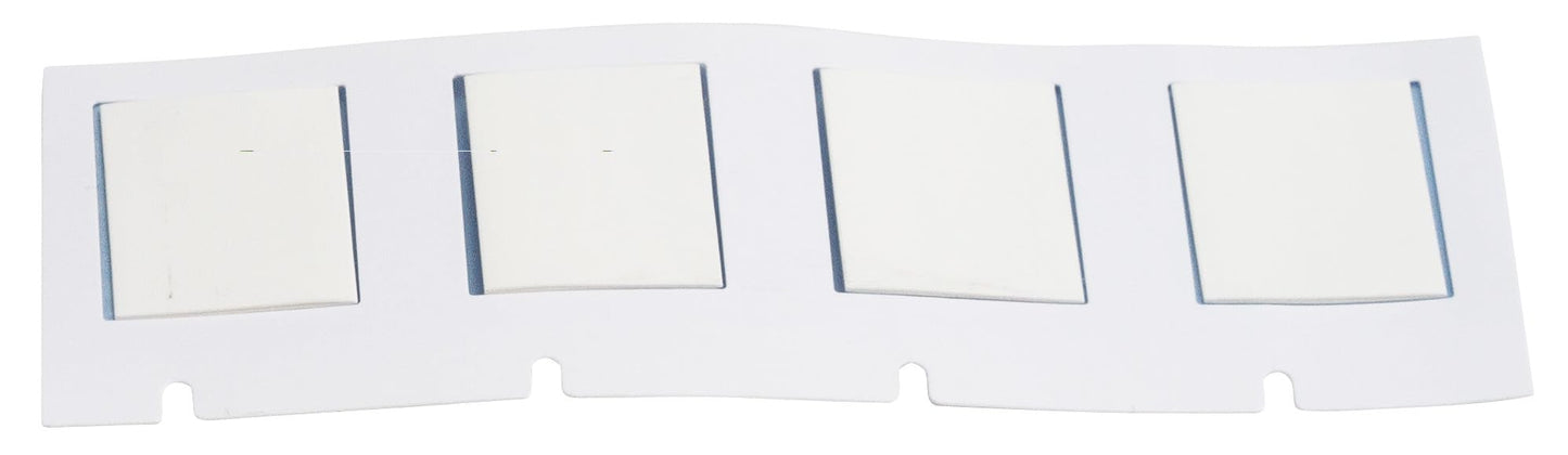 Brady Authentic (M4-375-075-342) PermaSleeve® Heat-Shrink Labels Polyolefin 0.645"H x 0.75"W Black on White 0.375"Dia, Cartridge of 80 Labels. For use with the BMP41, BMP51, and M511 label printers