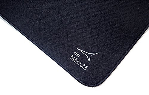 Artisan Ninja FX Zero Mid X-Large Black Gaming Mouse Pad, 19.29 x 16.54 Inches, Polyester