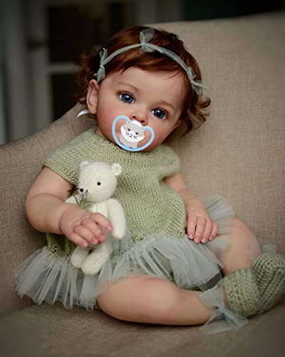 Angelbaby Realistic Reborn 24" Toddler Doll - Soft, Weighted & Lifelike for Children Gifts