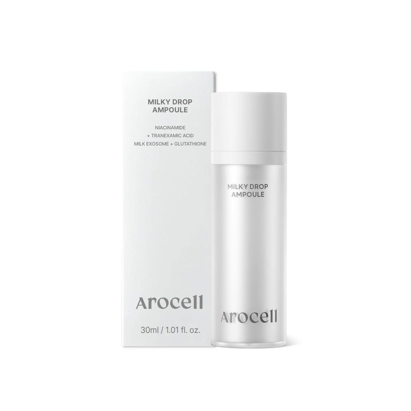 AROCELL Milky Drop Ampoule - 30ml / 1.01floz for Skin Moisturizing Soothing Clear Skin Korean Skincare