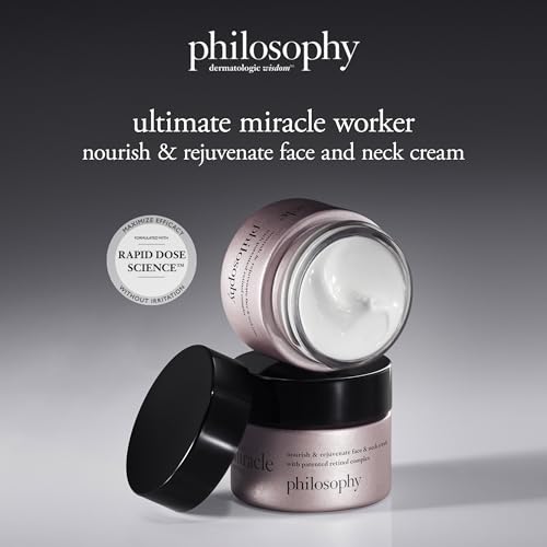 philosophy ultimate miracle worker nourish & rejuvenate face & neck cream 2 fl oz