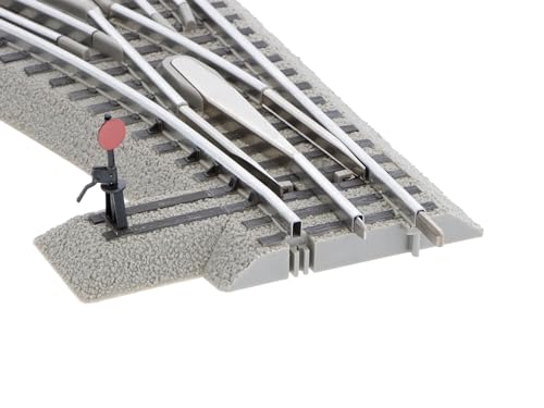 Lionel FasTrack 036 Manual Switch, Electric O Gauge, Left Hand, for 14 years old and up
