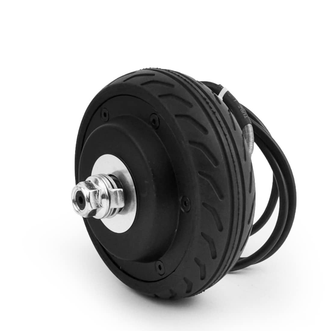 24V/36V 200W 5 Inch Electric Scooter Motor Wheel with Solid Tire 5" Electric Brushless DC Gearless Hub Motor with Hall Sensor (24V)