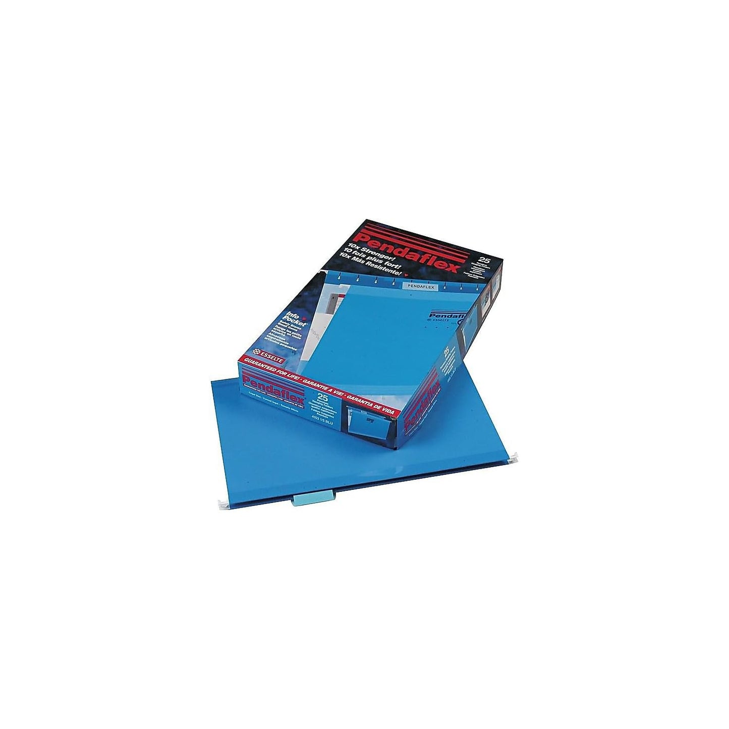 Pendaflex Hanging File Folders, Legal Size, Blue (PFX415315BLU)