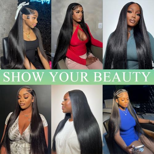 AnJudyReid Straight Hair Bundles 13A Brazilian Virgin Human Hair Bundles Straight 22 Inch 100% Unprocessed Virgin Hair 1 Bundles Straight Weave Hair Human Bundles