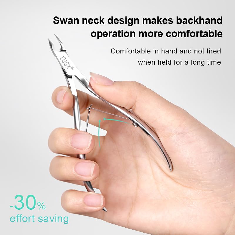 L'UGX Powerful Nail Dust Collector with Cuticle Trimmer