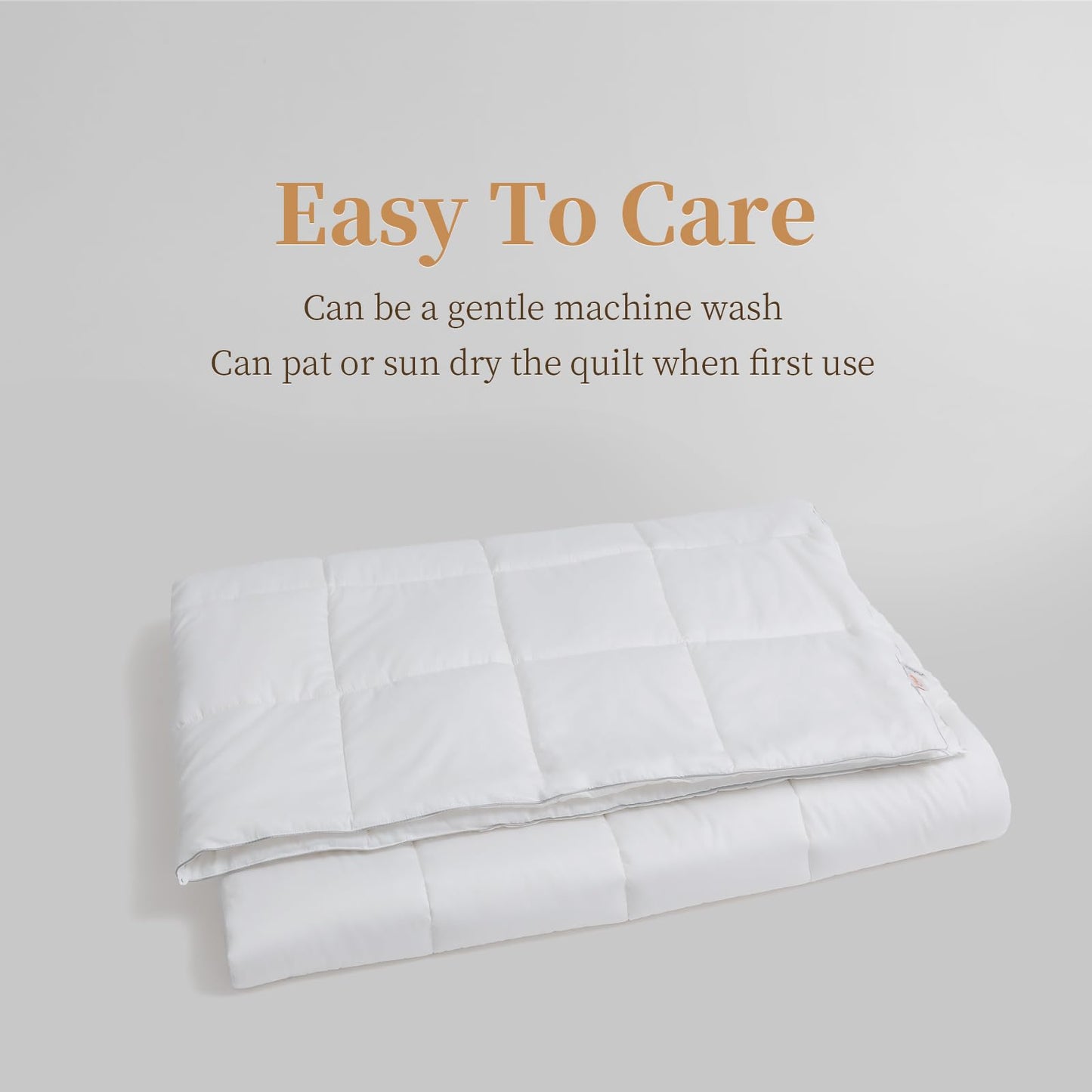 100% Wool Comforter All Season Midweight Duvet Insert Noiseless Pure Cotton Shell Comforter Temperature Regulation Breathable Comfortable Wool Bedding for Luxurious Sleep Queen Size
