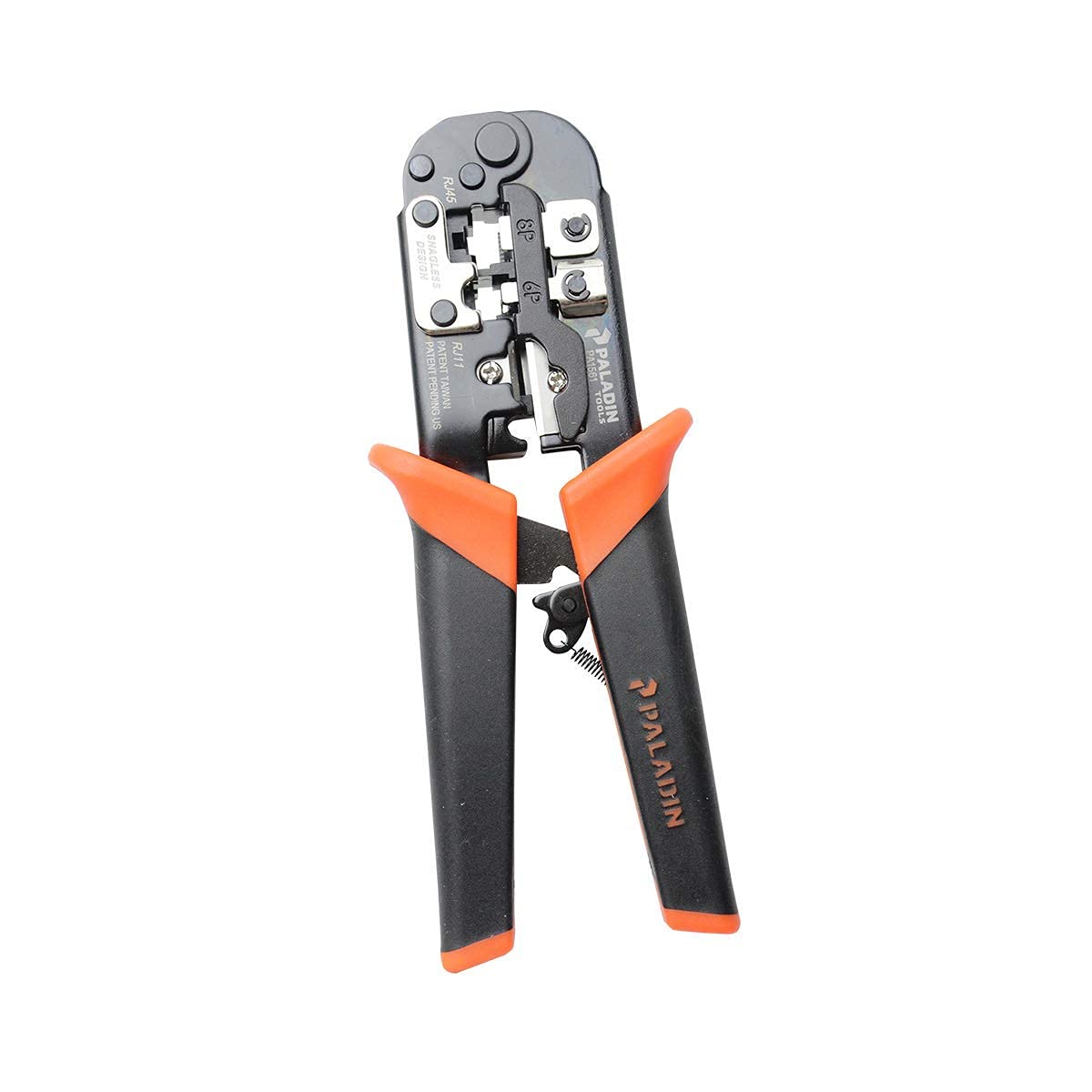 Paladin Tools Network Tool Bundle - Includes Modular Data Crimper, Cable Cutter/Stripper, Non-Impact Punchdown Tool, RJ45 Connectors, RJ11 Connectors