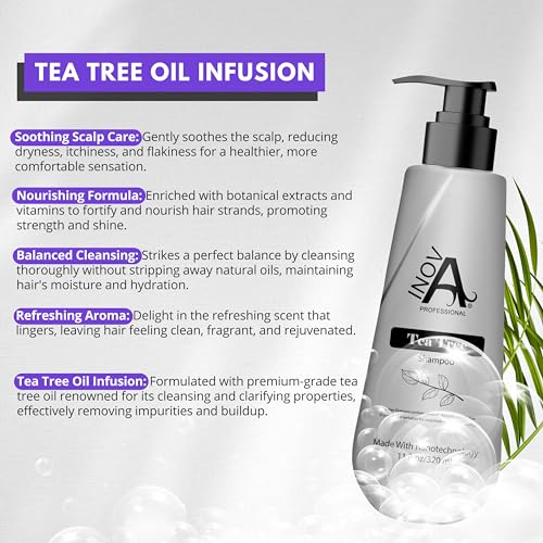 Inova Professional Tea Tree Shampoo 11 Oz
