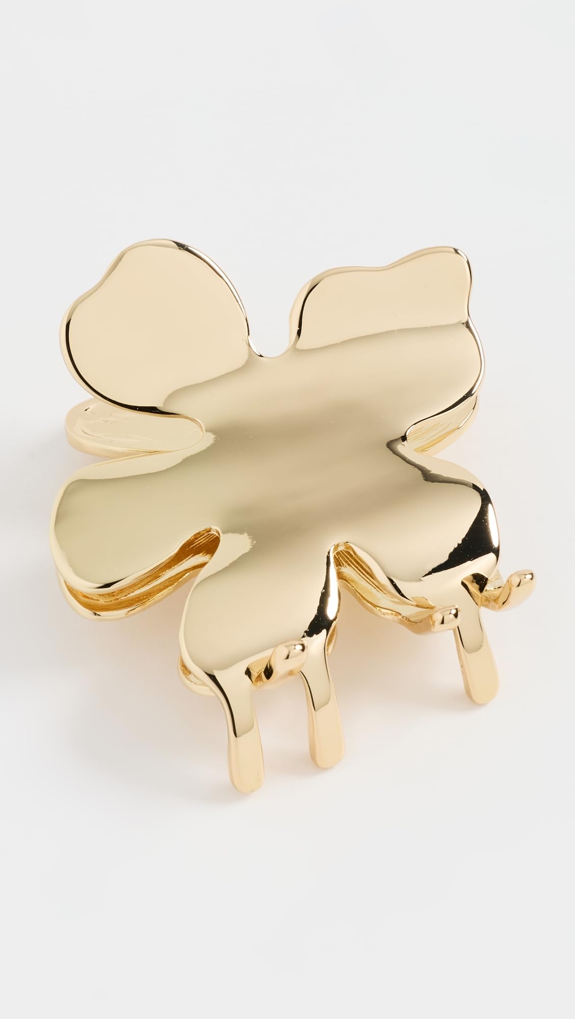 Lele Sadoughi Women's Lily Claw Clip, Gold, 1 Count