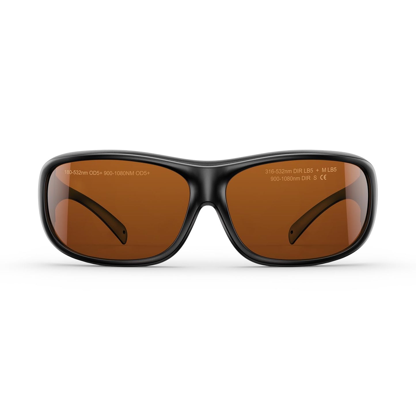 LaserPecker Laser Safety Glasses 180nm–532nm & 900nm–1080nm for All Machines and Most Laser Engravers, Red Light Therapy Glasses Eyes Protection Laser Safety Goggles
