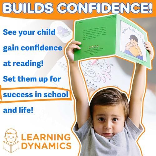 LEARNING DYNAMICS 4 Weeks to Read Program and 15 Minute Math Program – Includes 53 Books, Teaching Manuals, Activity Workbooks, CD, Flashcards, Manipulatives – Learn Math, Reading & Writing