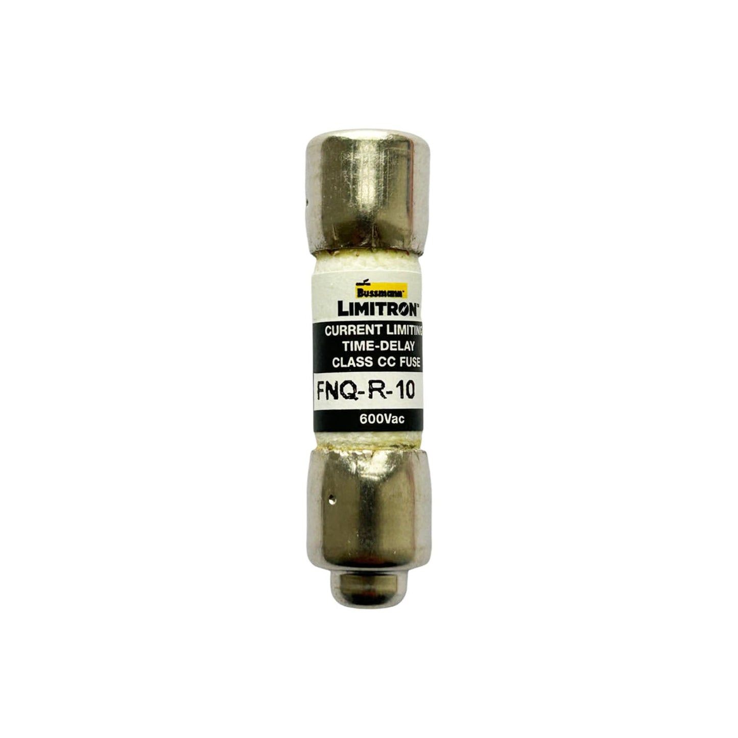 New OEM FNQ-R-10 FNQ-R-10A 600Vac Time Delay Fuse, Pack of 10