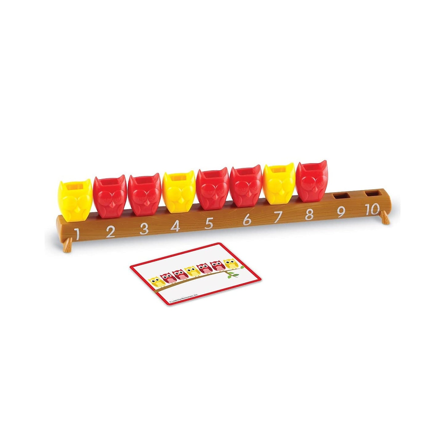 Learning Resources 1-10 Counting Owls Class Set, Counting, Sorting & Color Identification, Model:LER7752
