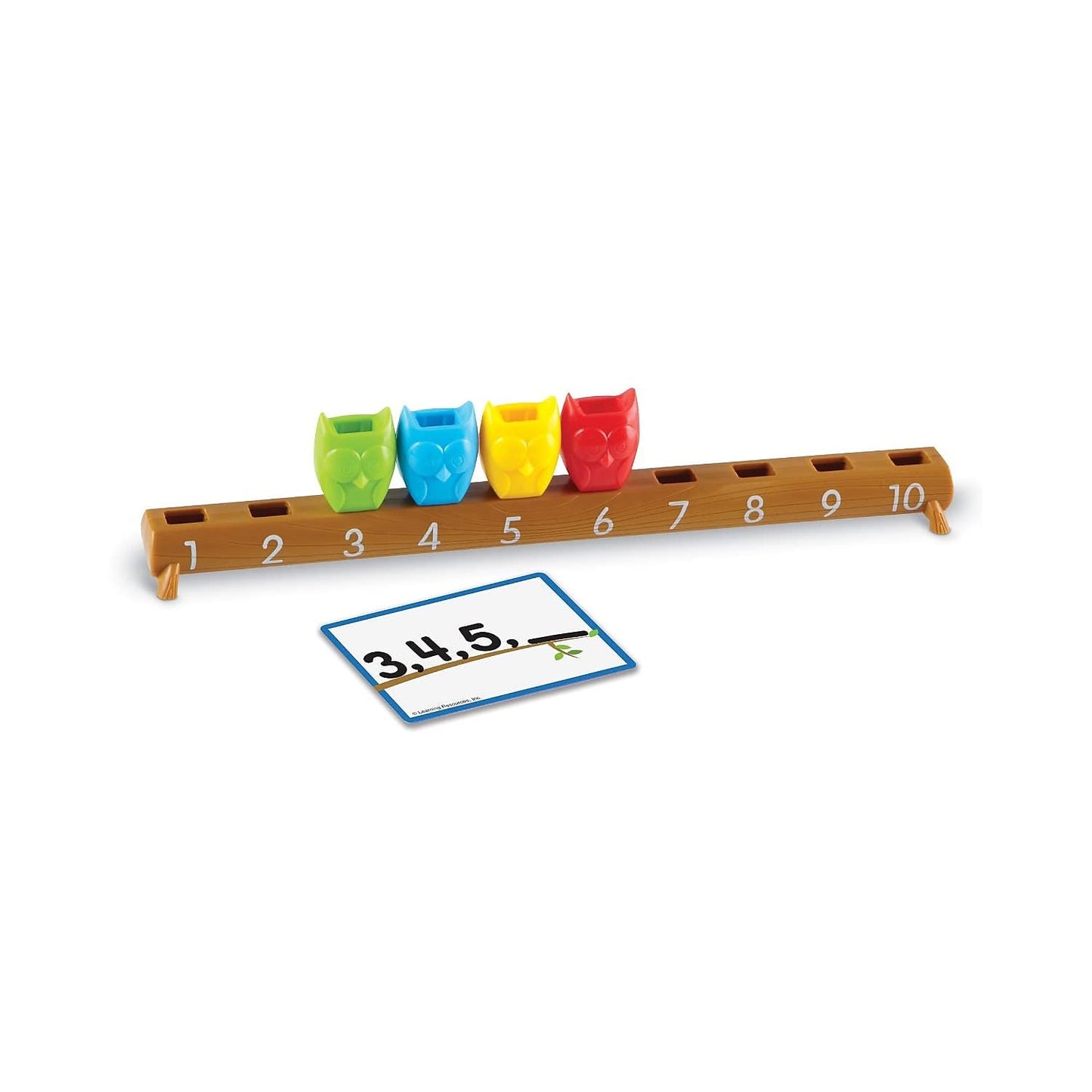 Learning Resources 1-10 Counting Owls Class Set, Counting, Sorting & Color Identification, Model:LER7752