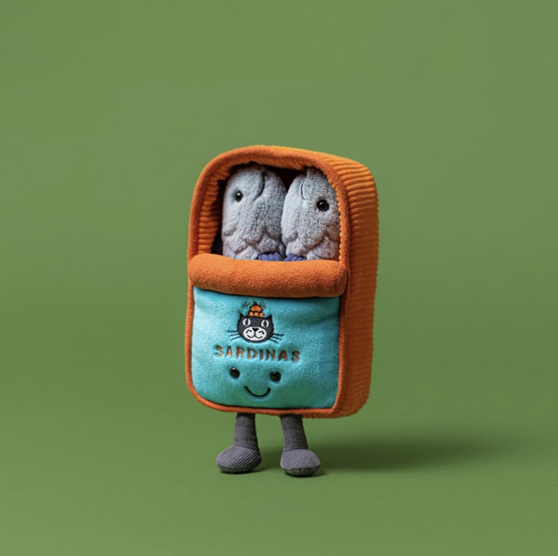 Jellycat Amuseables Sardine Tin Plush