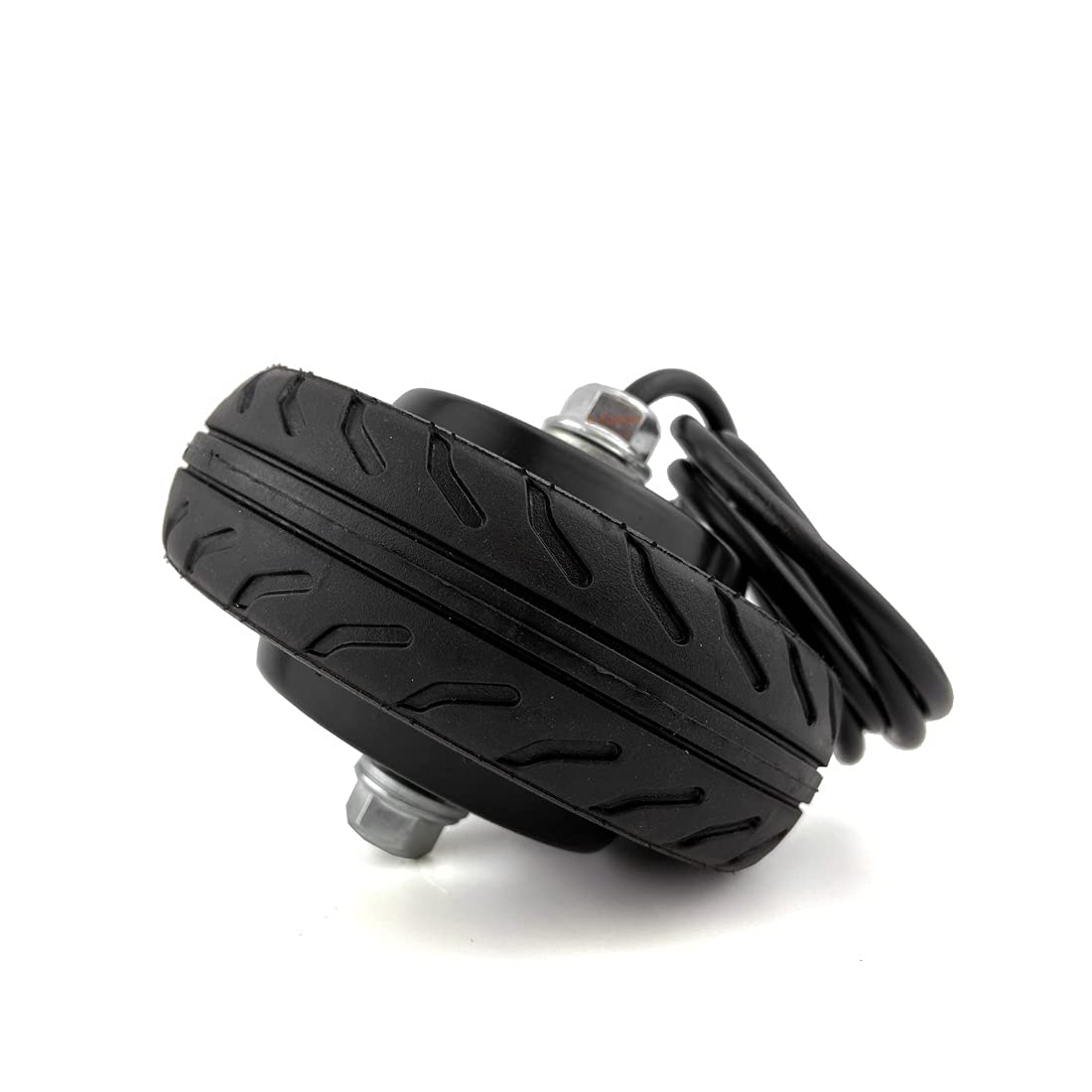 24V/36V 200W 5 Inch Electric Scooter Motor Wheel with Solid Tire 5" Electric Brushless DC Gearless Hub Motor with Hall Sensor (24V)
