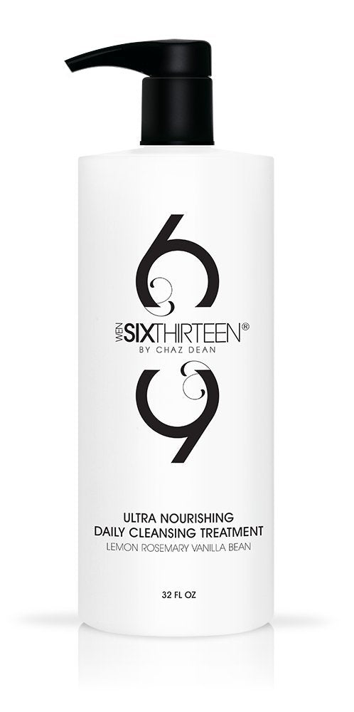 WEN 613 by Chaz Dean Cleansing Conditioner - Cleansing Conditioner for Hair, Shampoo & Conditioner Cowash for Fine or Curly Hair, Co Wash - Lemon Rosemary Vanilla Bean, 32 Fl Oz (Pack of 1)