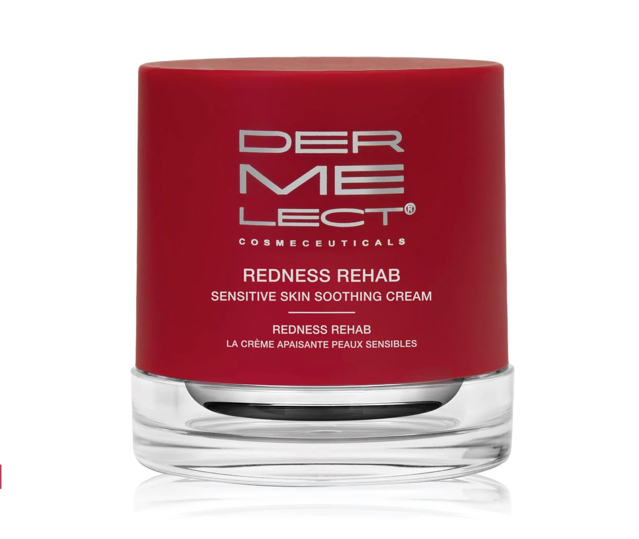 Dermelect Redness Rehab Sensitive Skin Soothing Cream for Face - Calming, Hydrating Treatment with Jojoba Extract, Shea Butter & Allantoin for Redness, Dryness & Discomfort, Gluten-Free, 1.7 oz