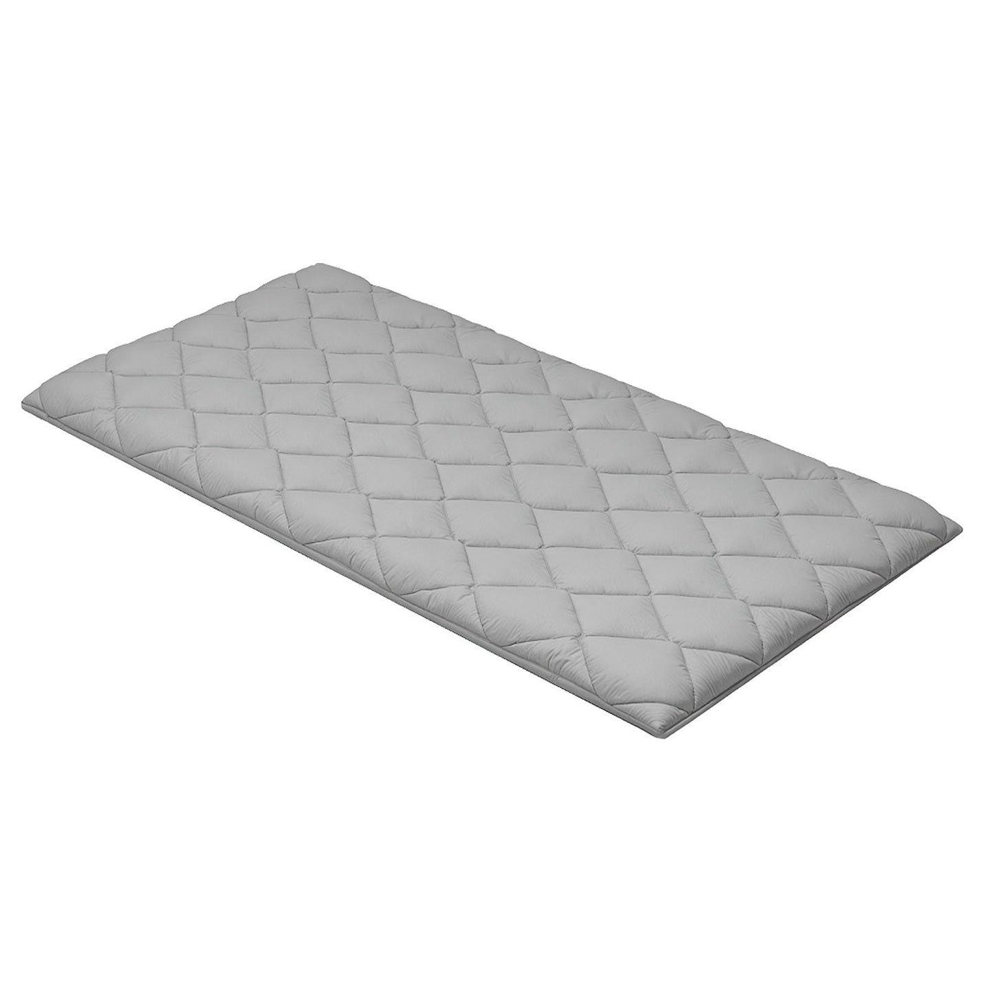VEVOR Japanese Floor Mattress Twin, 3.5" Thick Futon Mattress, 100% High Density Comfortable Foam, Foldable Tatami Mat with Storage Bag, Sleeping Pad for Camping Dormitory Yoga, Gray