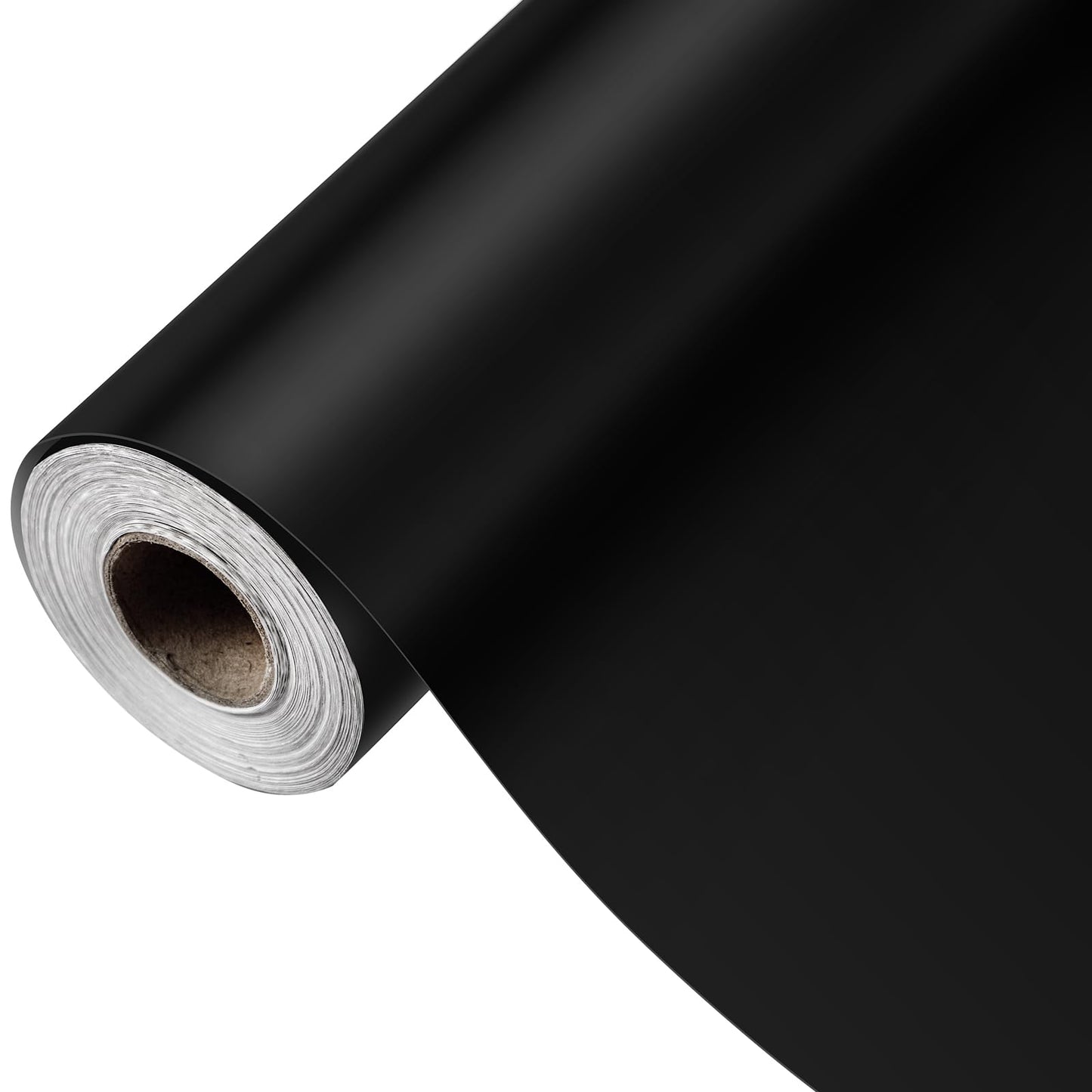 Tenceur Bulletin Board Paper Fade Resistant Paper Roll for School Classroom Decor (Black,63 Inches X 98 ft)
