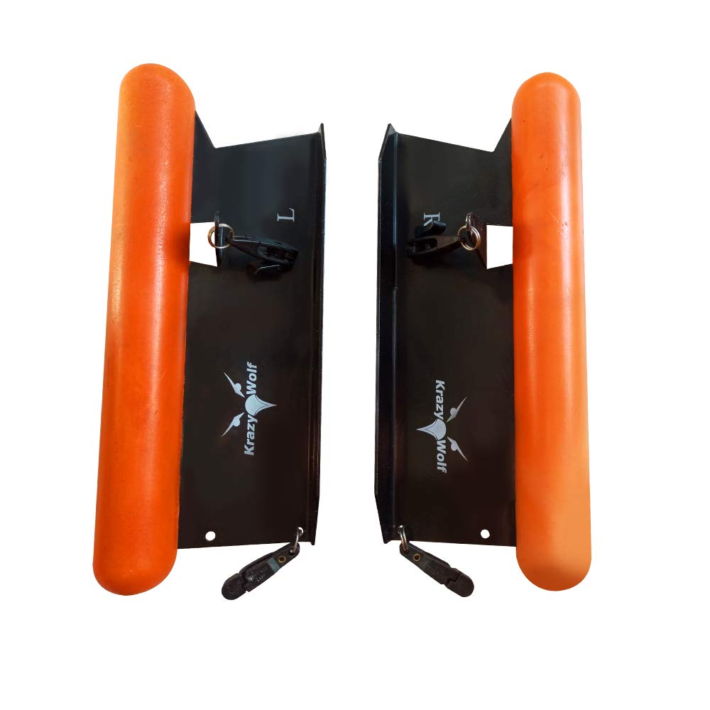 Krazywolf Durable Planer Boards 11`` x 4.5``,1 Port & 1 Starboard