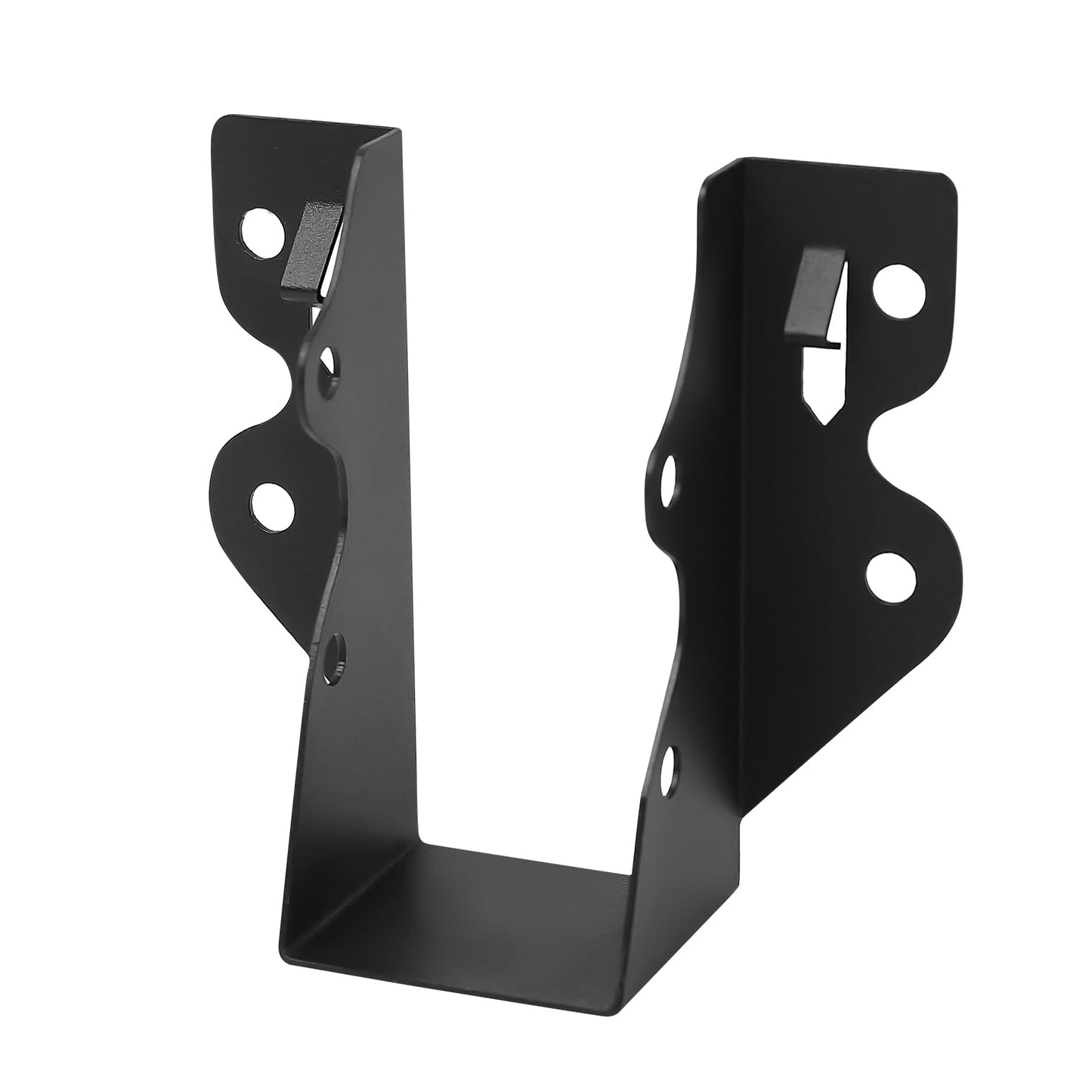 36 Pcs 2x4 Joist Hanger,Q235B Steel Black Powder Coated Face Mount Joist Hangers ,Hurricane Ties for Rafters,Tie Brackets for Floor Deck and Ceiling Joists