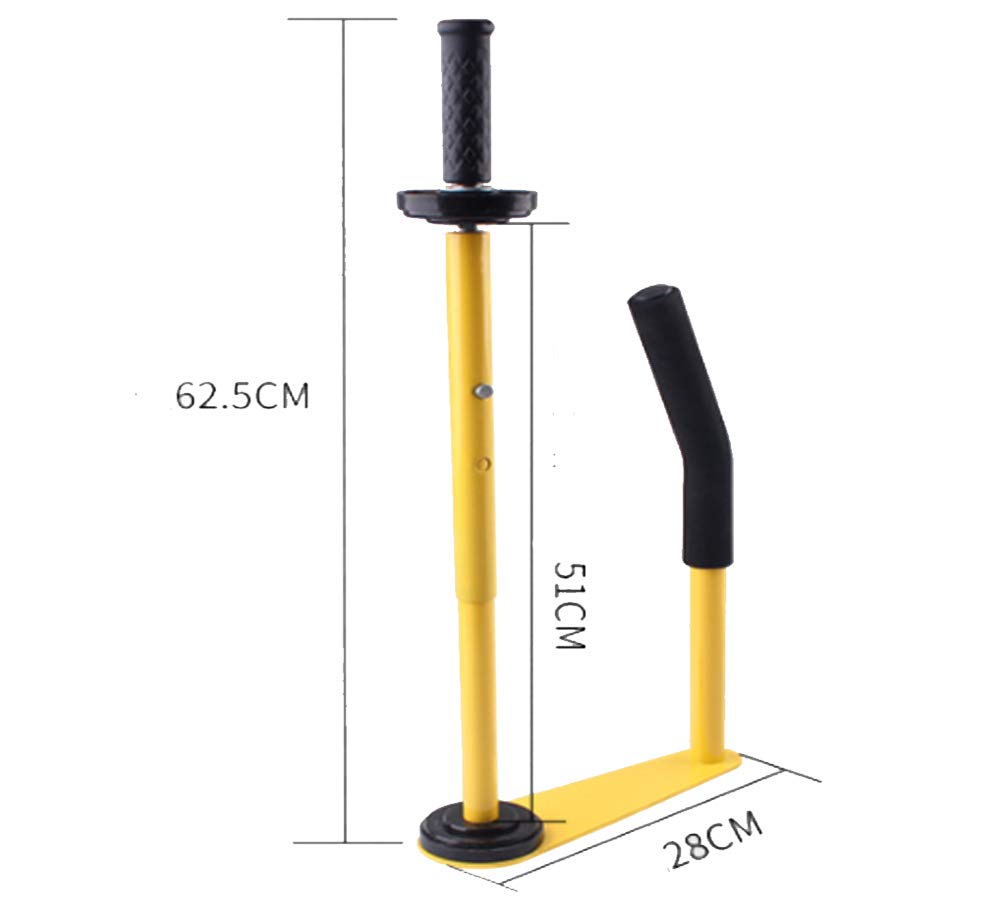 VOTOER Pallet Stretch Film Packing Machine Shrink Wrap Dispenser Holder for 18 inch and 20 inch, Yellow